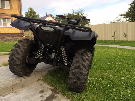 2017 Yamaha Grizzly 700, чёрный, 1310000 рублей, вид 4