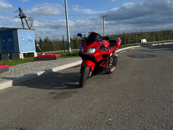 2001 Honda CBR 600F, красный, 400000 рублей - вид 8