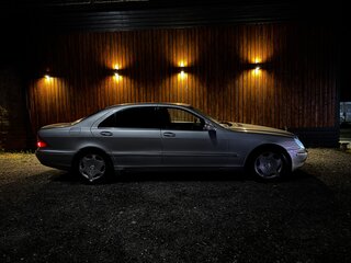 2000 Mercedes-Benz S-Класс 600 Long IV (W220), серый, 650000 рублей, вид 3