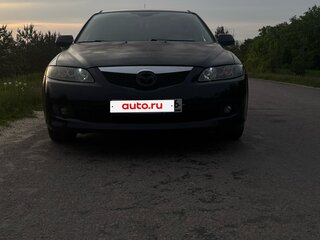 2007 Mazda 6 I (GG) Рестайлинг, чёрный, 410000 рублей, вид 4