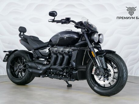 2026 Triumph Rocket 3, чёрный, 3299000 рублей, вид 5