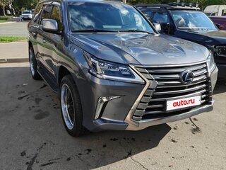 2016 Lexus LX 570 III Рестайлинг 2, серый, 15000000 рублей, вид 5
