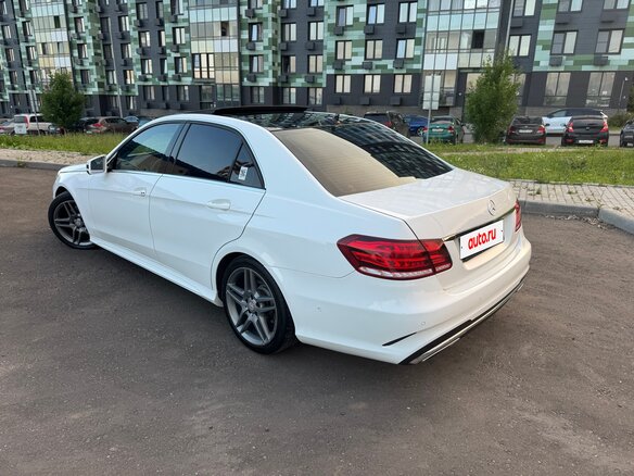 2014 Mercedes-Benz E-Класс 200 IV (W212, S212, C207) Рестайлинг, белый - вид 7