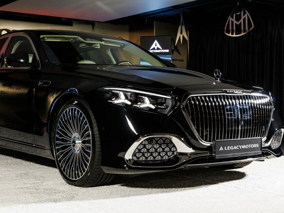 2026 Mercedes-Benz Maybach S-Класс 580 II (Z223) Рестайлинг, чёрный, 39530000 рублей - вид 4