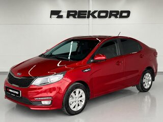 2016 Kia Rio III Рестайлинг, красный, 989000 рублей, вид 3
