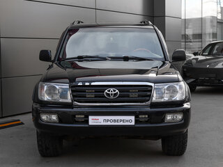 2007 Toyota Land Cruiser 100 Series Рестайлинг 2, чёрный, 1750000 рублей, вид 2