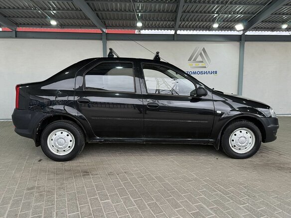 2010 Renault Logan I Рестайлинг, чёрный - вид 5