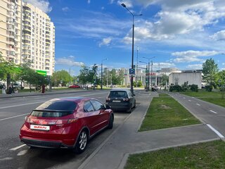 2008 Honda Civic VIII, красный, 1300000 рублей, вид 3
