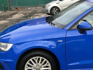 2014 Audi A3 III (8V), синий, 1500000 рублей, вид 3