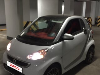2012 Smart Fortwo II, белый, 770000 рублей, вид 1