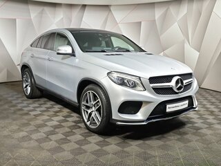 2016 Mercedes-Benz GLE Coupe 350 d I (C292), серебристый, 3689000 рублей, вид 3