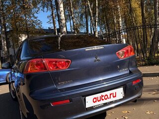 2008 Mitsubishi Lancer X, синий, 725000 рублей, вид 4