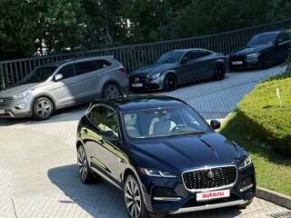 2021 Jaguar F-Pace I Рестайлинг, синий, 4990000 рублей, вид 3