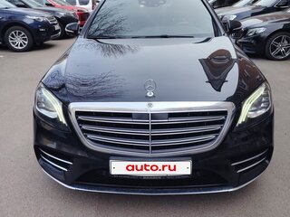 2017 Mercedes-Benz S-Класс 450 Long VI (W222, C217) Рестайлинг, чёрный, 3500000 рублей, вид 1