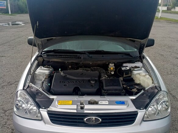 2011 Lada (ВАЗ) Priora I, серебристый, 420000 рублей - вид 15