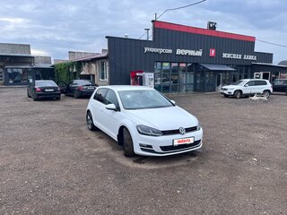 2014 Volkswagen Golf VII, белый, 1250000 рублей, вид 2