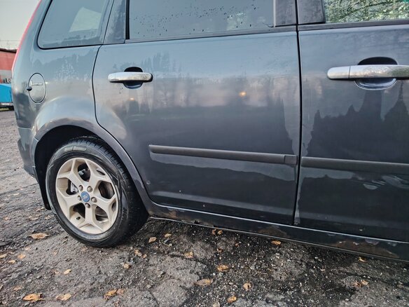 2007 Ford C-MAX I Рестайлинг, серый, 300000 рублей - вид 4