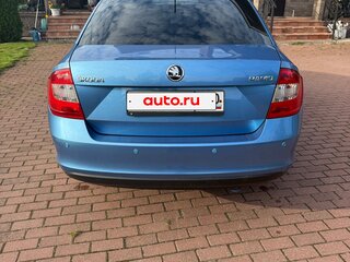 2014 Skoda Rapid I, голубой, 1100000 рублей, вид 4