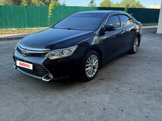 2015 Toyota Camry US Market VII (XV50) Рестайлинг, чёрный, 1550000 рублей, вид 1