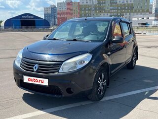 2012 Renault Sandero I, чёрный, 450000 рублей, вид 1