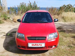 2007 Chevrolet Aveo I, красный, 290000 рублей, вид 2