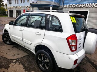 2014 Chery Tiggo (T11) I Рестайлинг (FL), белый, 400000 рублей, вид 4
