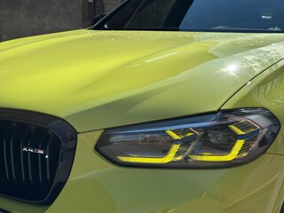 2022 BMW X4 M Competition I (F98) Рестайлинг, жёлтый, 8390000 рублей, вид 4
