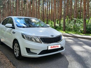 2014 Kia Rio III, белый, 730000 рублей, вид 4