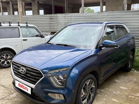 2022 Hyundai Creta II, синий, 2150000 рублей, вид 1