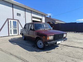 2007 Lada (ВАЗ) 2107, пурпурный, 135000 рублей, вид 2
