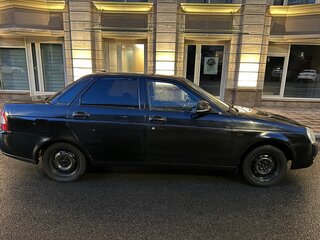 2008 Lada (ВАЗ) Priora I, чёрный, 150000 рублей, вид 3
