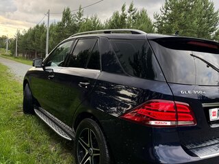 2018 Mercedes-Benz GLE 350 d I (W166), синий, 3200000 рублей, вид 4