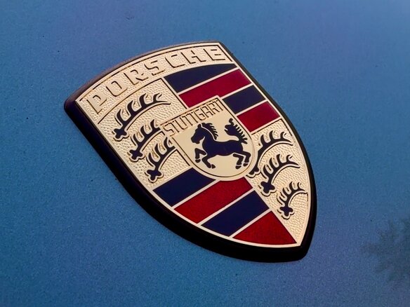 1983 Porsche 911 Targa II (911, 930), голубой - вид 4