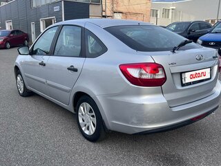 2018 Lada (ВАЗ) Granta I, серебристый, 395000 рублей, вид 4