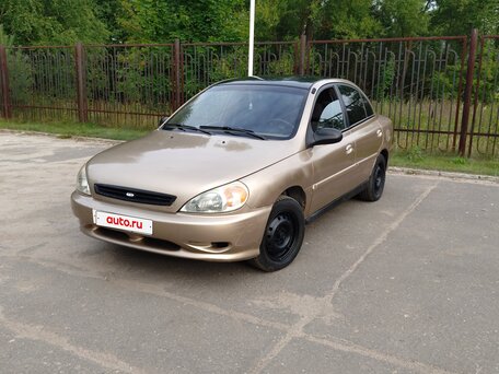2001 Kia Rio I, серебристый, 240000 рублей, вид 2