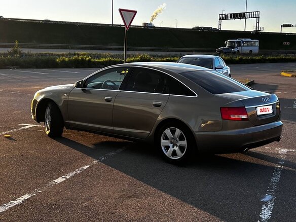 2004 Audi A6 III (C6), бежевый, 695000 рублей - вид 3