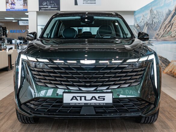 2026 Geely Atlas II, зелёный - вид 1