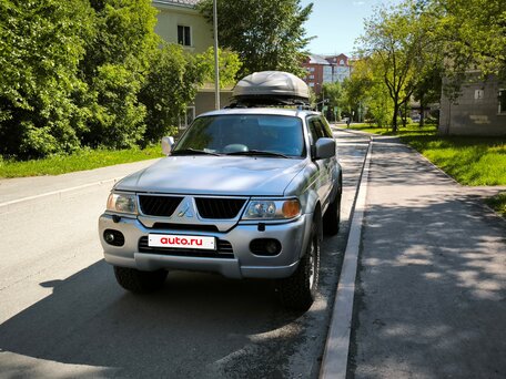 2007 Mitsubishi Pajero Sport I Рестайлинг, серый, 930000 рублей, вид 2