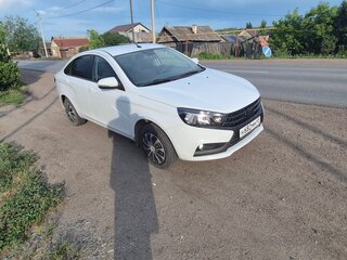 2019 Lada (ВАЗ) Vesta I, белый, 1190000 рублей, вид 3