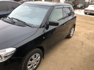 2013 Skoda Fabia II Рестайлинг, чёрный, 380000 рублей, вид 4