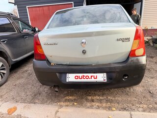 2007 Renault Logan I, зелёный, 105000 рублей, вид 4