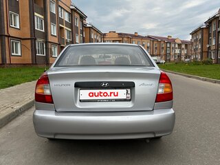 2005 Hyundai Accent ТагАЗ II, серебристый, 380000 рублей, вид 2