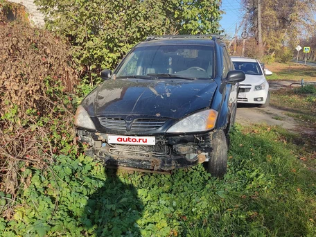 2007 SsangYong Kyron I, чёрный, 255000 рублей, вид 1