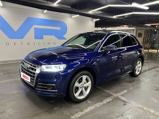 2019 Audi Q5 II (FY), синий, 4400000 рублей, вид 1