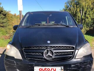 2013 Mercedes-Benz Vito 113 CDI L2 II (W639) Рестайлинг, чёрный, 1400000 рублей, вид 2