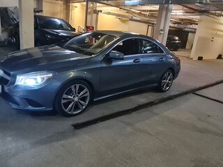 2014 Mercedes-Benz CLA 200 I (C117, X117), синий, 1690000 рублей, вид 1