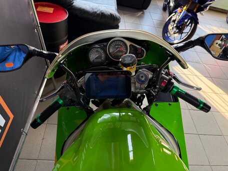 1998 Kawasaki ZX-9R Ninja, зелёный, 490000 рублей, вид 2