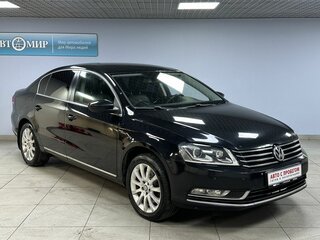 2012 Volkswagen Passat B7, чёрный, 815000 рублей, вид 3