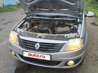 2012 Renault Logan I Рестайлинг, серый, 450000 рублей, вид 4