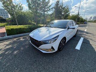 2023 Hyundai Elantra VII (CN7) Рестайлинг, белый, 1460000 рублей, вид 1